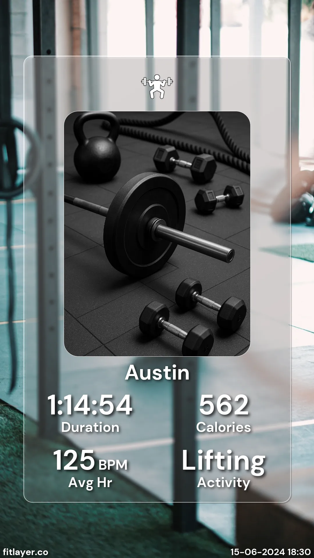 Thumbnail of User generated workout card 7